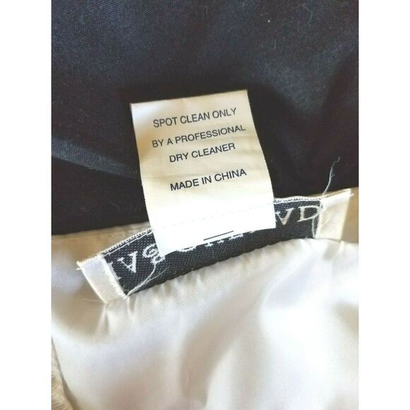 Size 13/14 Dress by Masquerade Juniors Formal Prom Wedding Gown White Red Trims - Picture 11 of 11